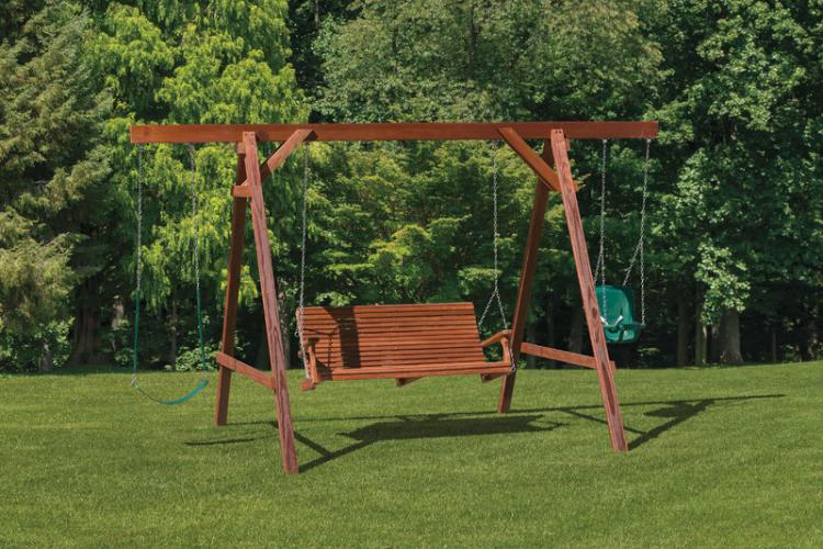 Wood Swing Sets Myerstown Sheds & Fencing